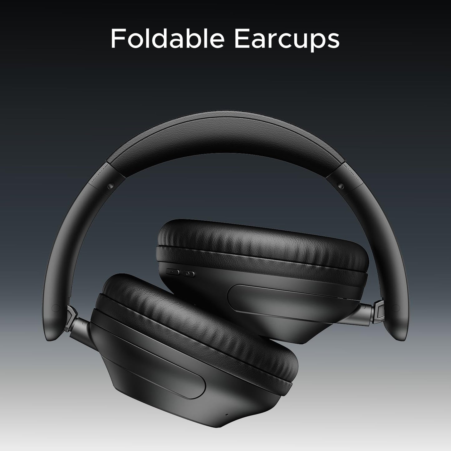 Boat Newly Launches Rockerz 650 Pro, Touch/Swipe Control, Dolby Audio, 80hrs Battery, 2Mics ENx, Fast Charge, App Support, Dual Pair, Bluetooth Over Ear Headphones with Mic (Iris Black)